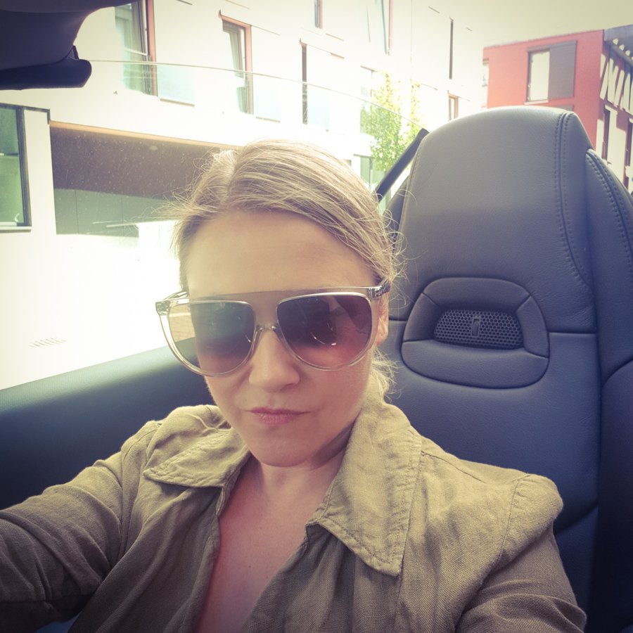 driving to Vitra Campus
